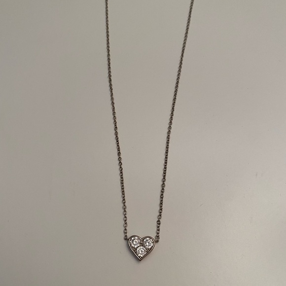 Jewelry - Heart rhinestone necklace